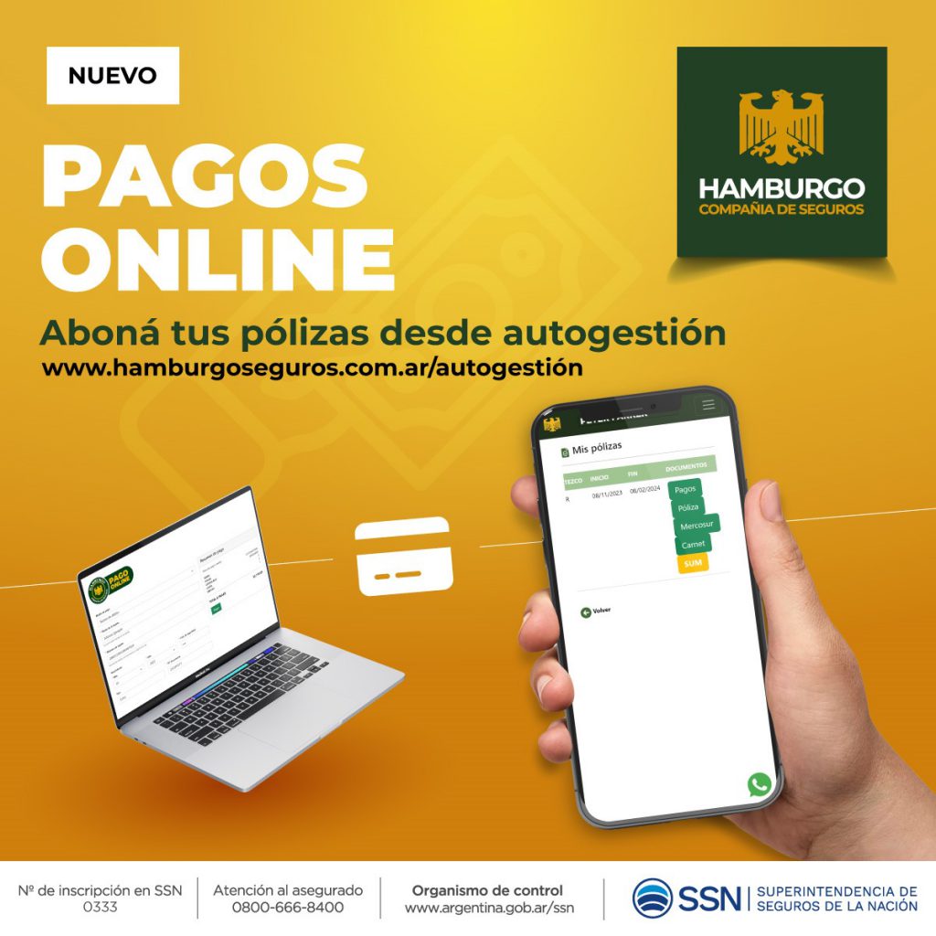 Pagos Online de las pólizas!