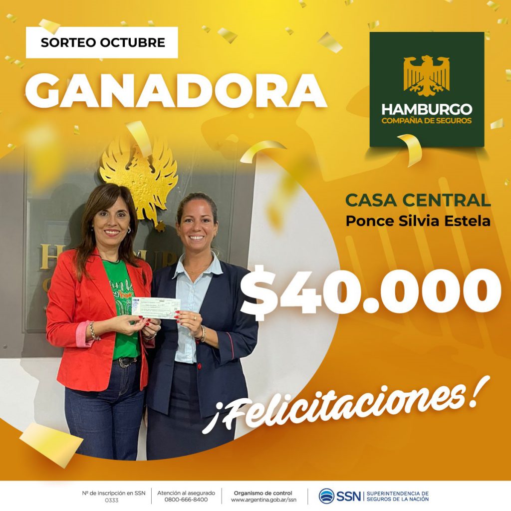 Entrega $40000 correspondiente al sorteo de Octubre 2024!